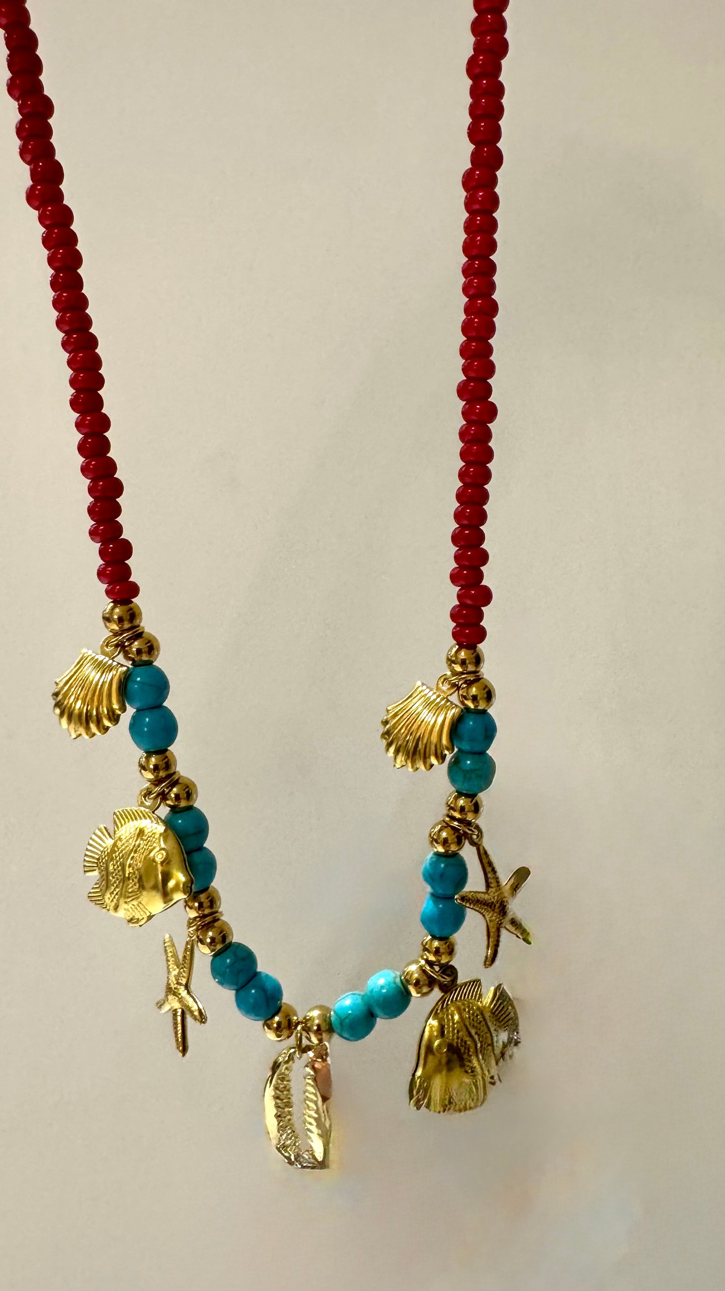 Bohemian pendant necklace