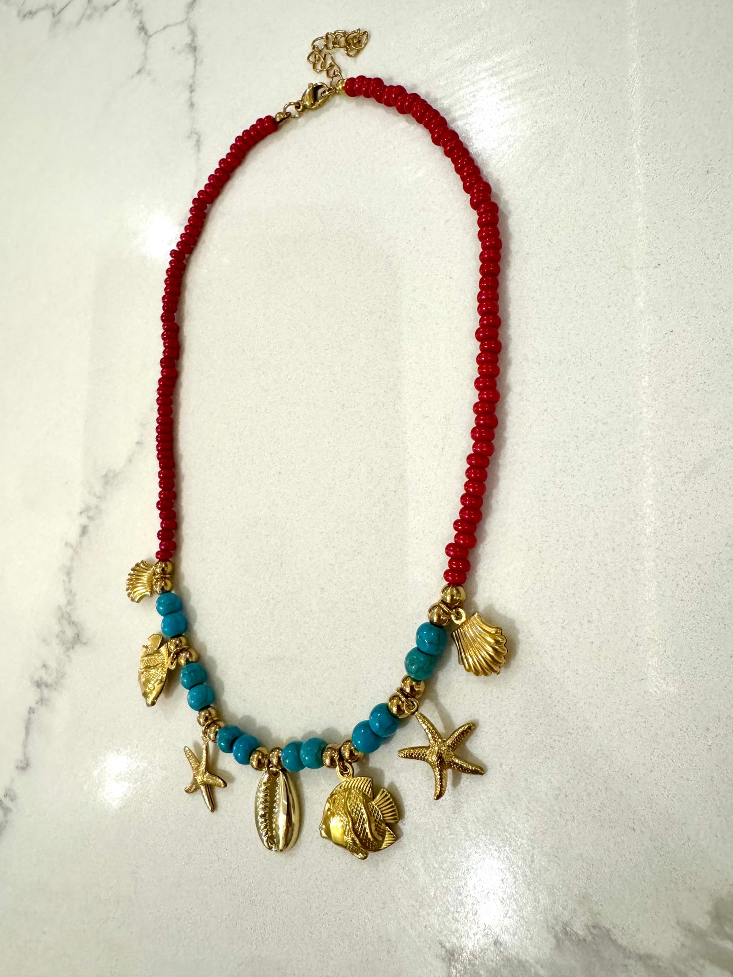 Bohemian pendant necklace