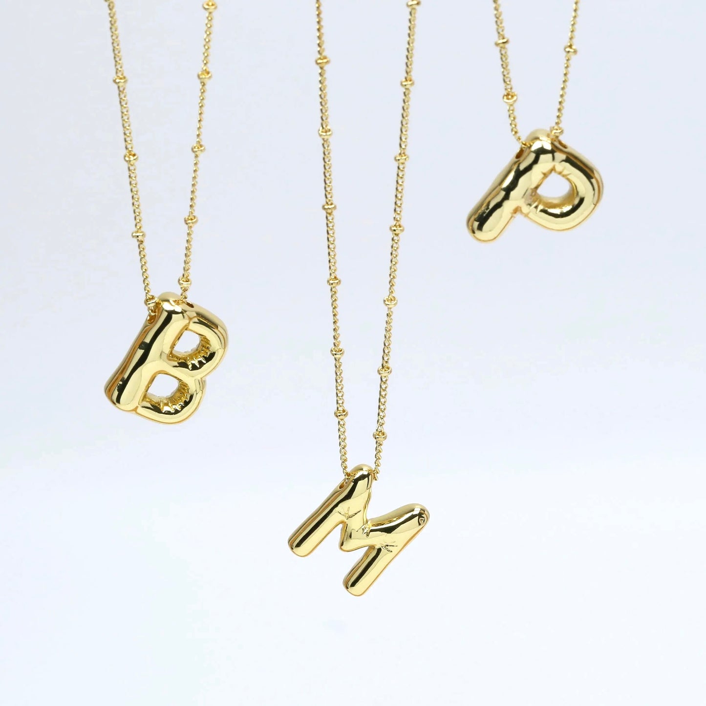 Bubble Letter Necklace