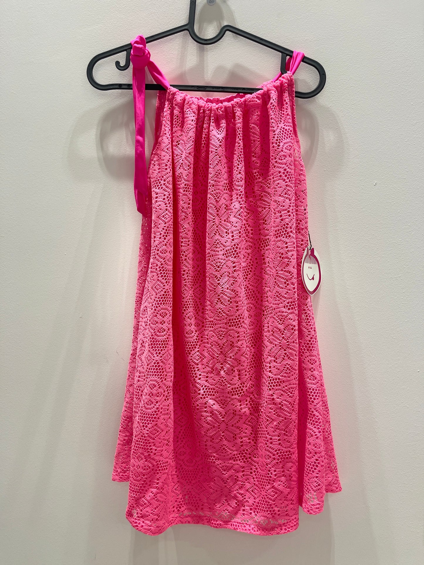 Girls pink cover up
