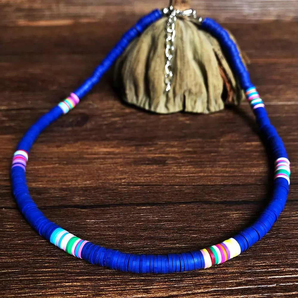 Beach Heishi Beads Necklaces
