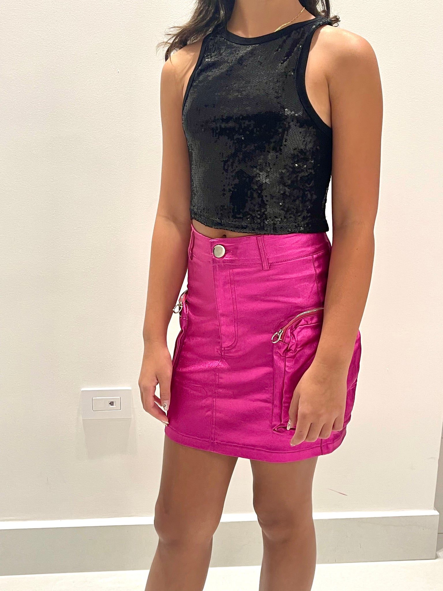 Electric Pink Skirt