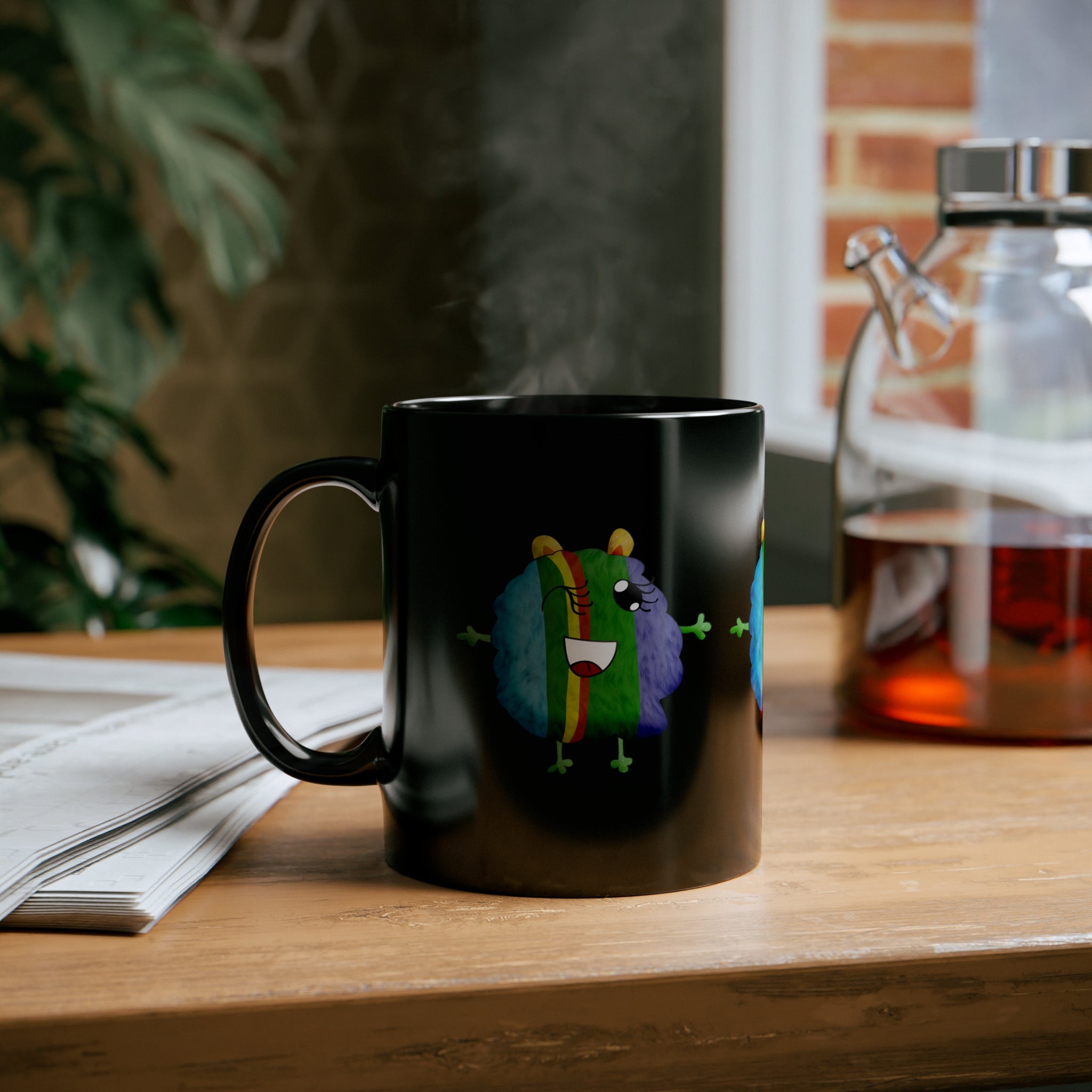 11oz Black Mug Sparkle