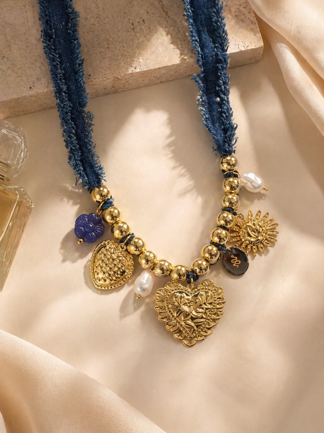 Boho Luxe Charm Necklace!