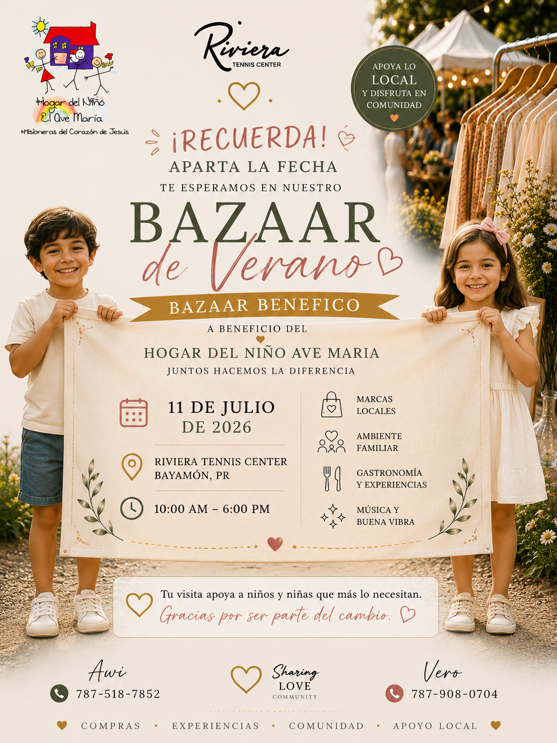 Donativo- Hogar del Niño Ave Maria