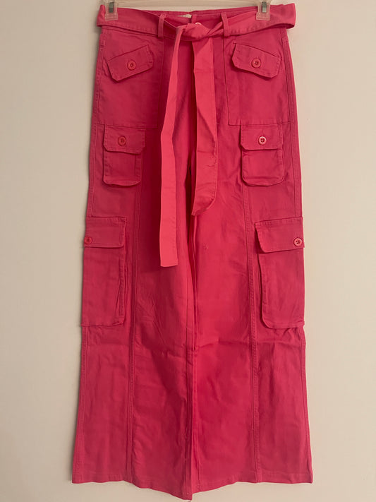 Pink Cargo Pant