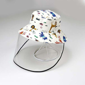 Bucket Hat with Transparent Plastic Protective