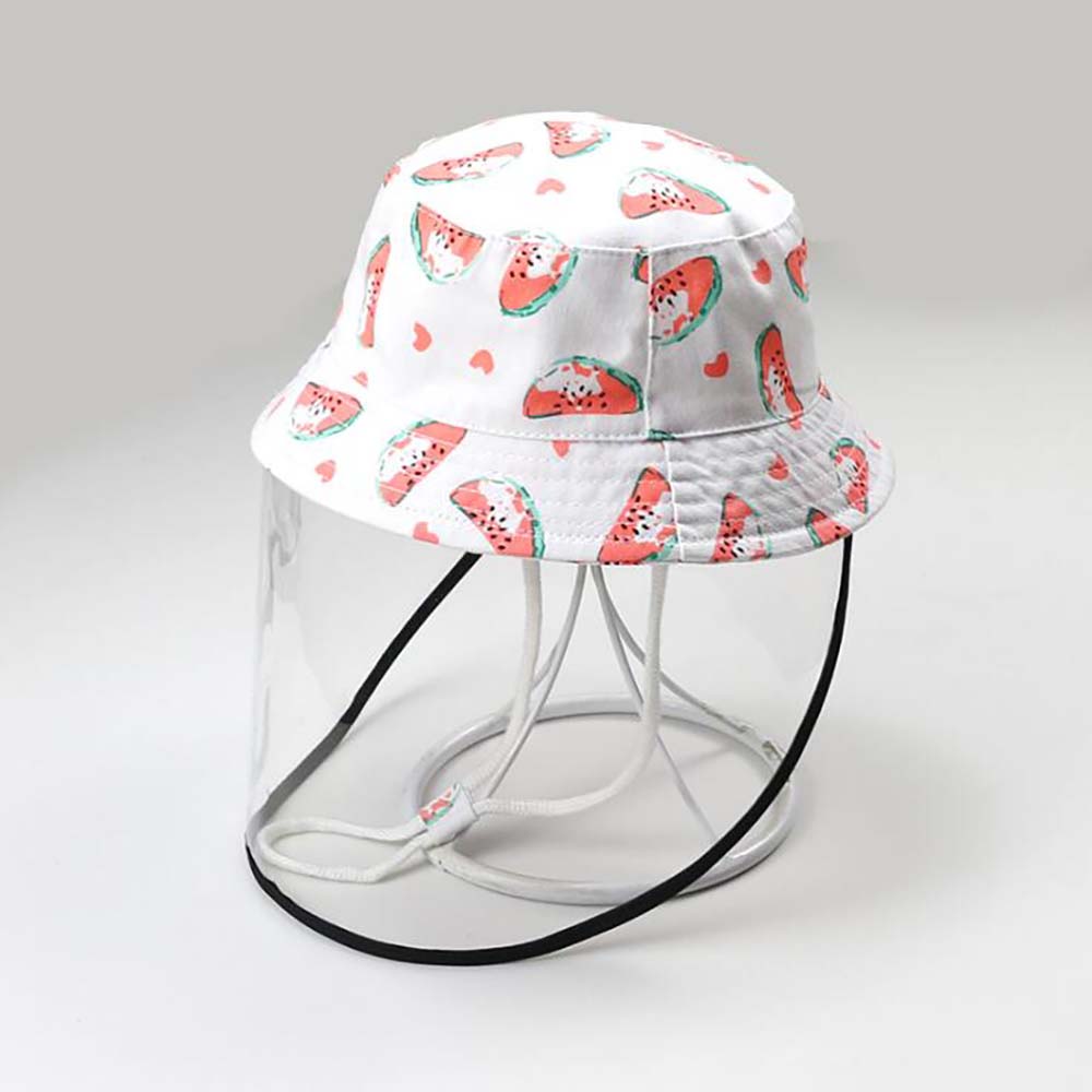 Bucket Hat with Transparent Plastic Protective