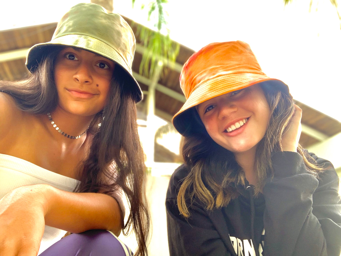 Fashion Reversible Tie Dye Bucket Hat