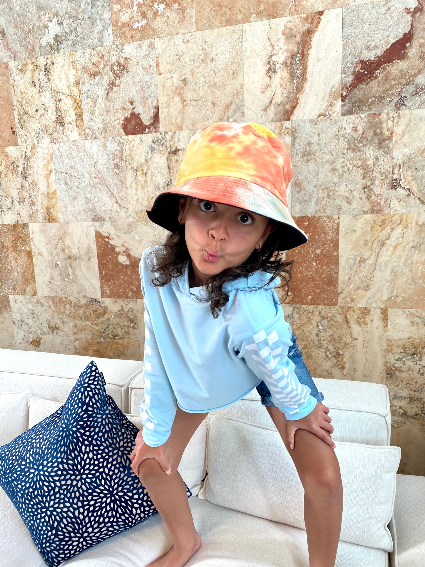 Fashion Reversible Tie Dye Bucket Hat