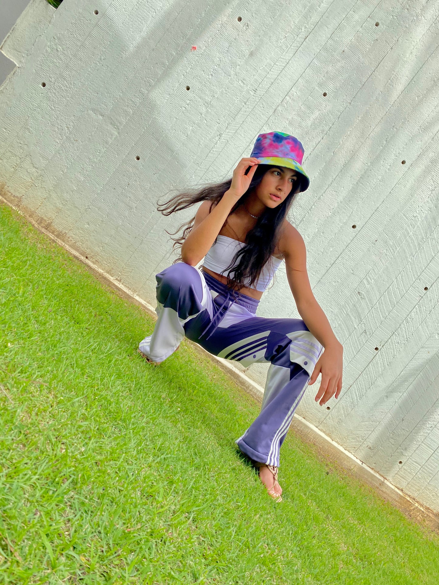 Fashion Reversible Tie Dye Bucket Hat