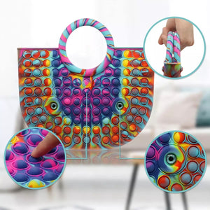 Bubble sensory handbag purse Pop It Fidget