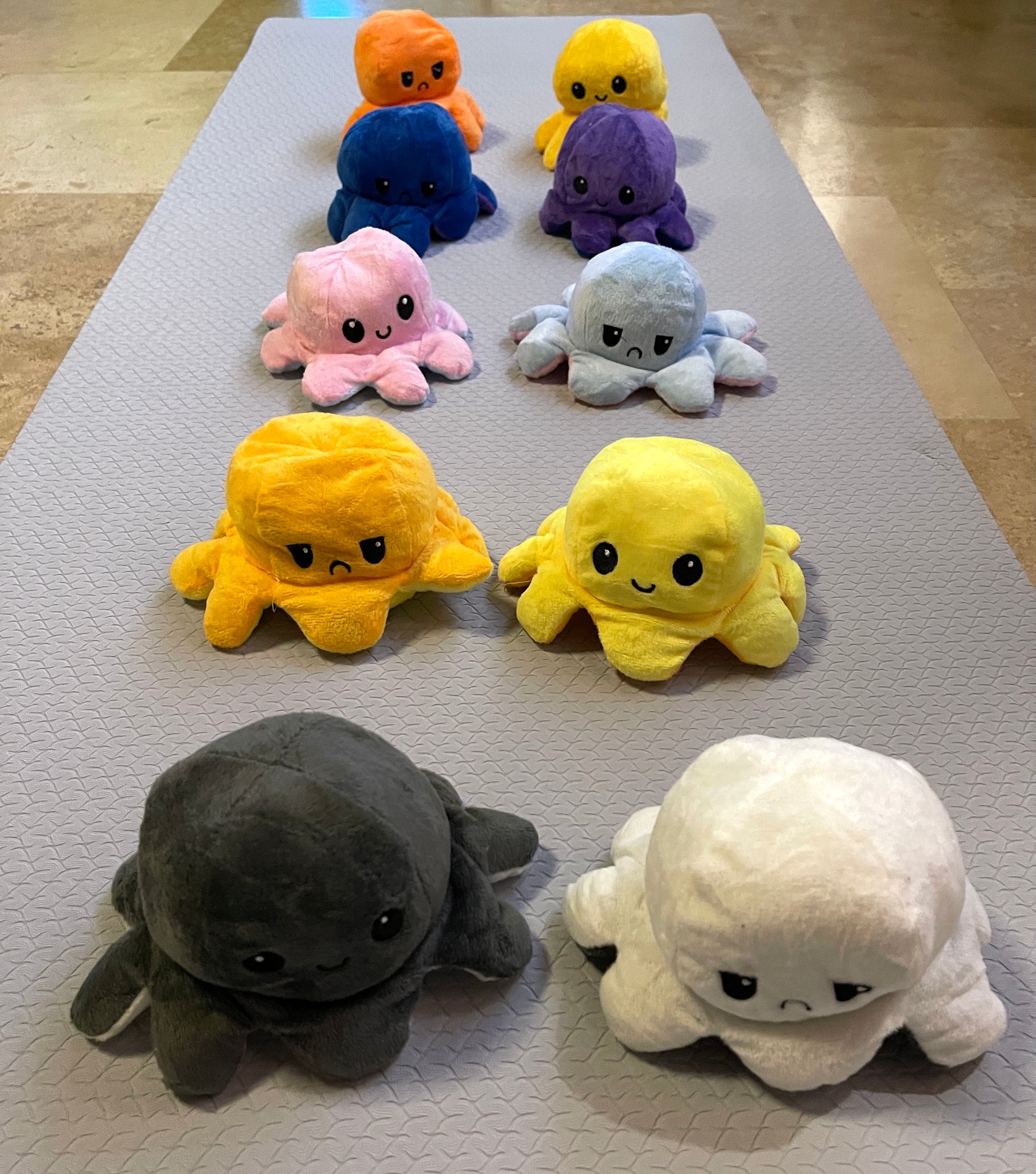 Cute Reversible Octopus Plushie