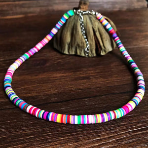 Beach Heishi Beads Necklaces