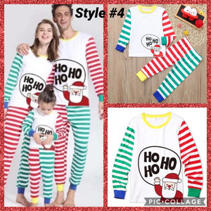 Liquidaciòn Santa christmas family pjs