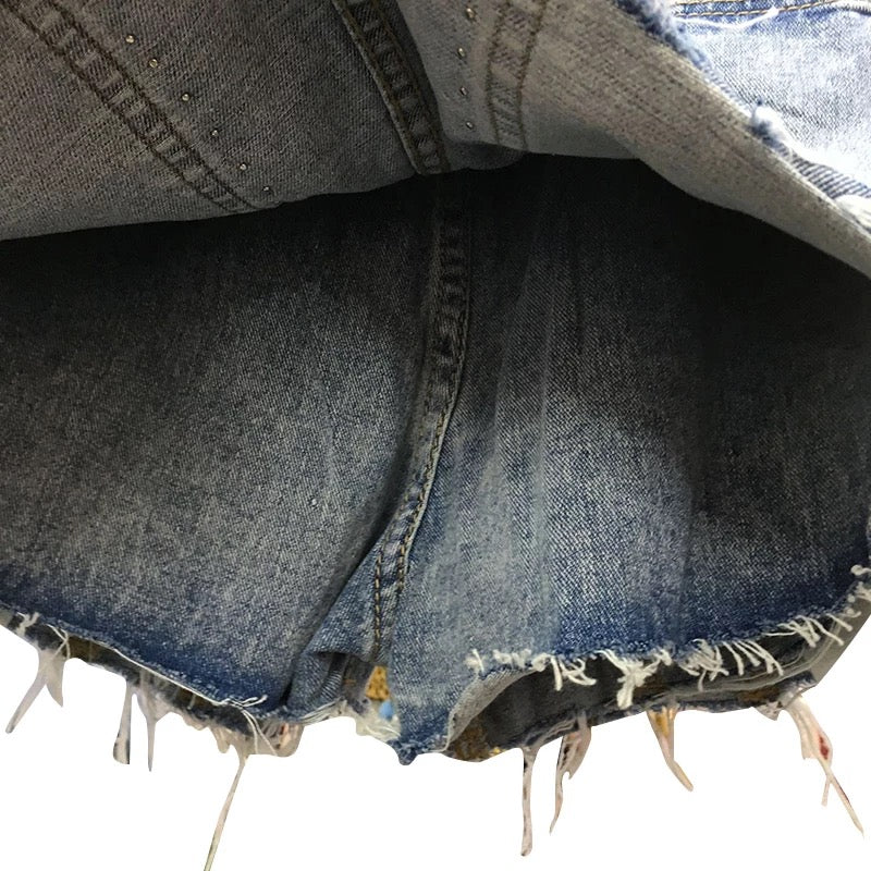 Ladies denim shorts - Two Styles