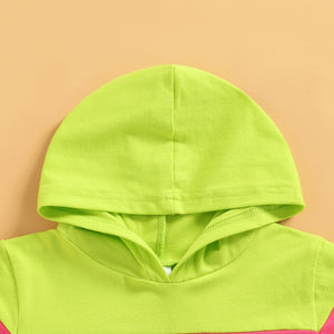 Neon Green Kids Hoodie