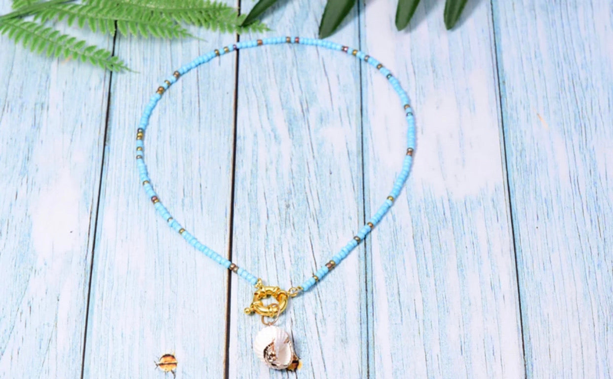 Boho Puka Shell Choker