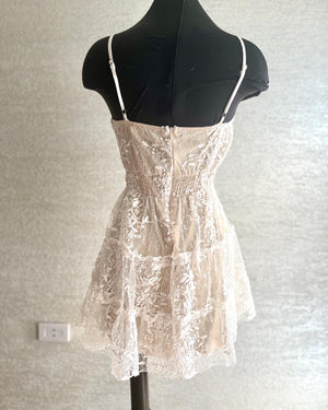 Romantic mini dress