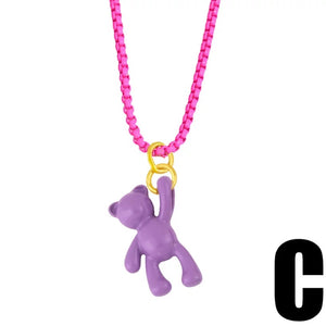 Teddy Bear necklace