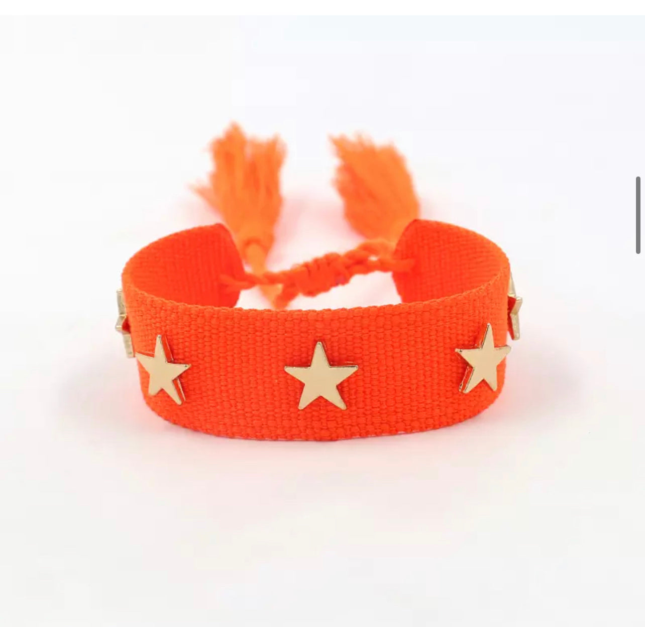 Golden Star tassel bracelet