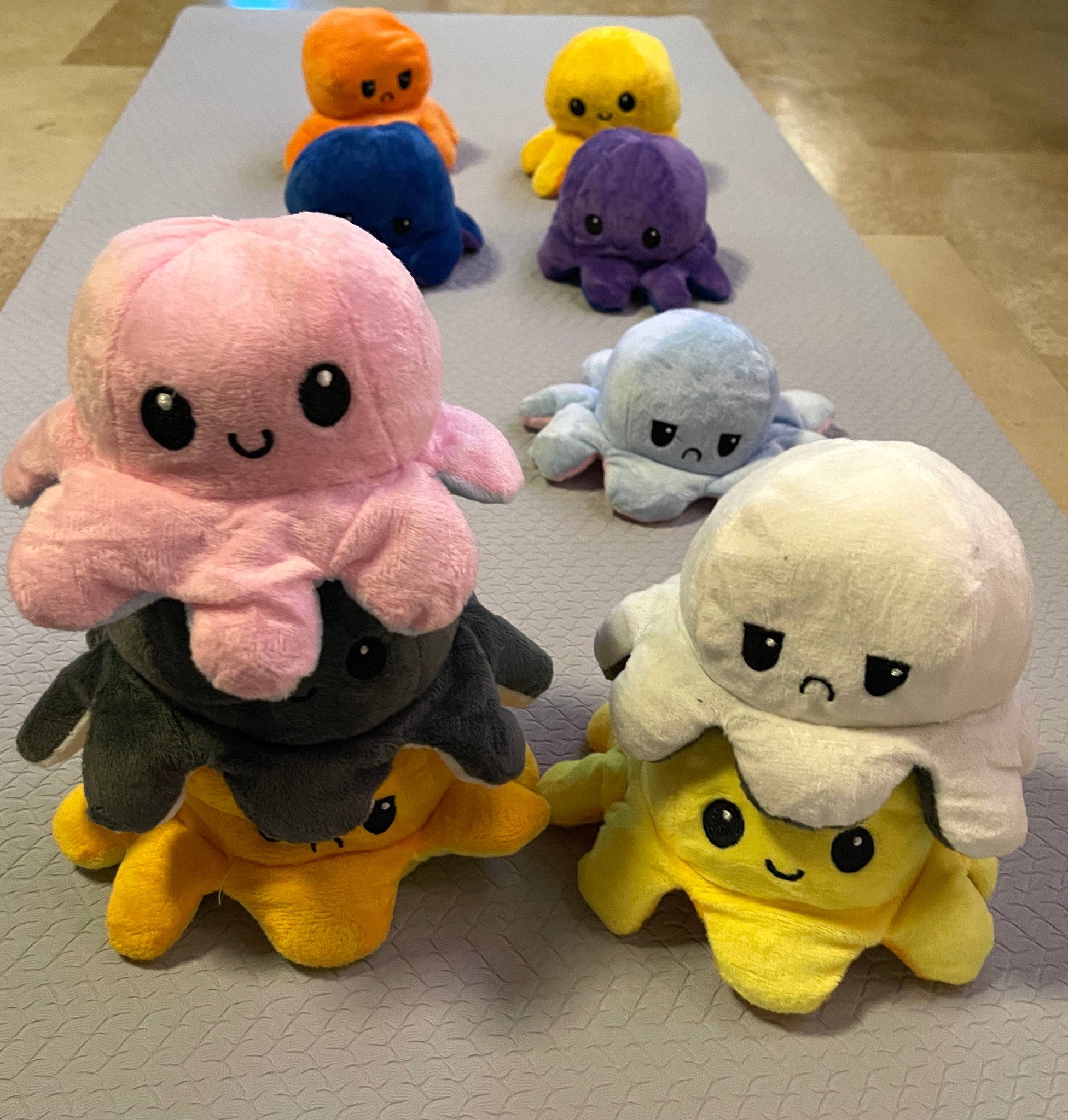 Cute Reversible Octopus Plushie