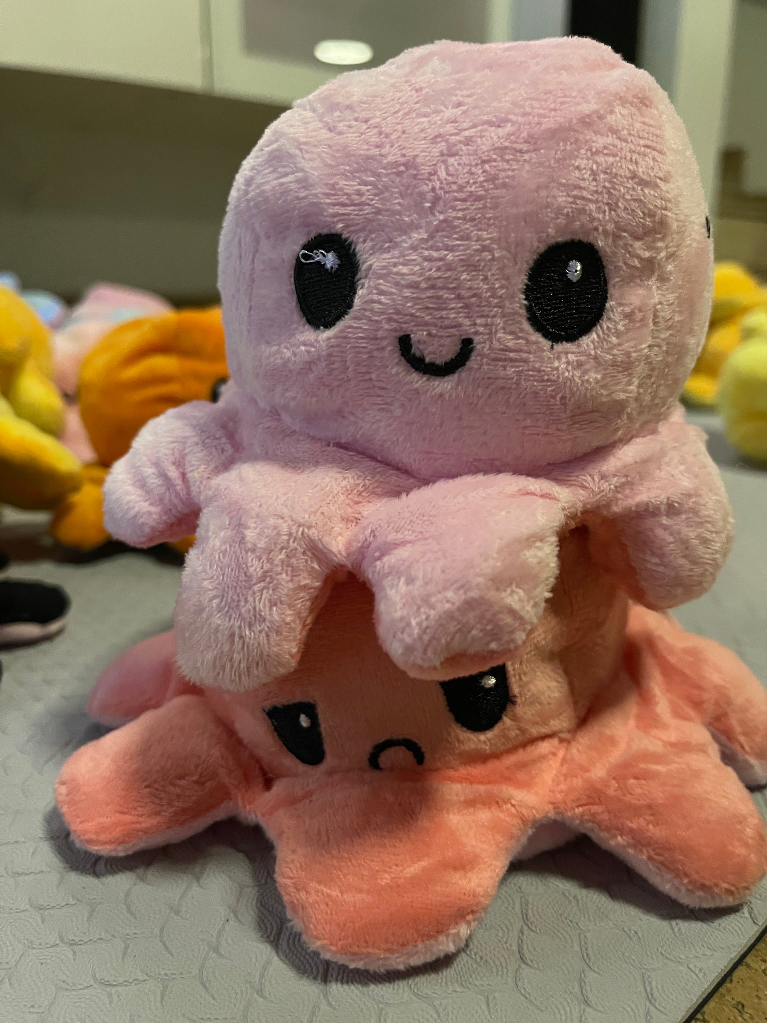Cute Reversible Octopus Plushie