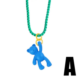 Teddy Bear necklace