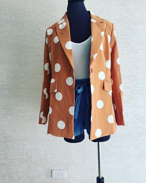 Polka Dot Blazer