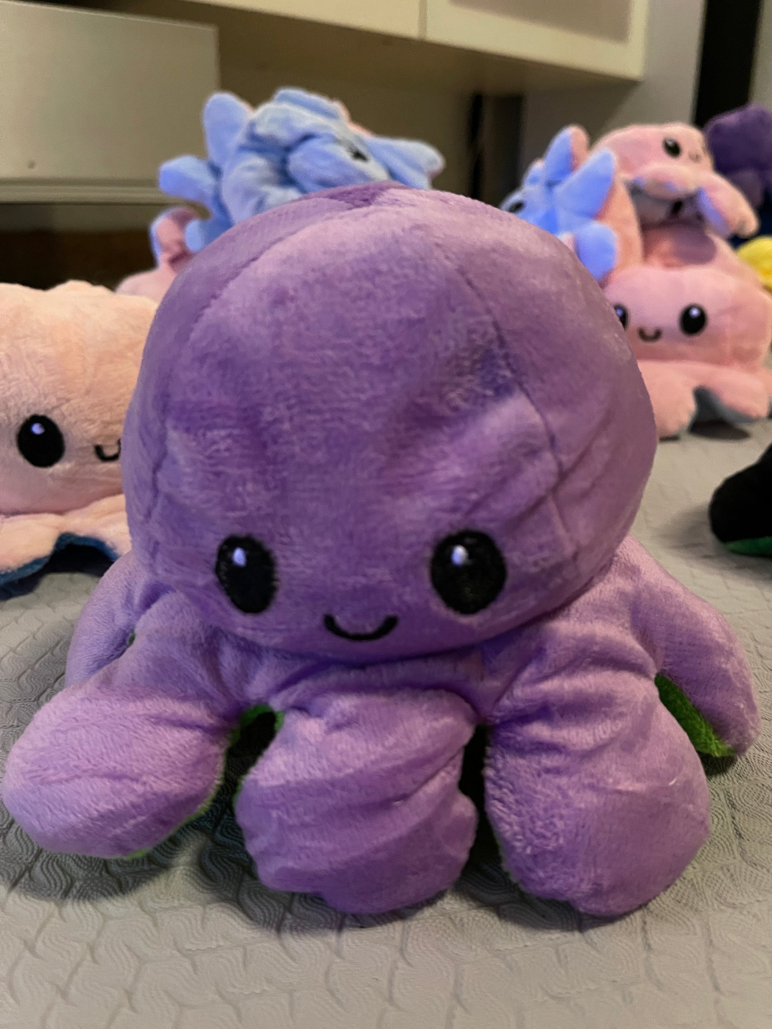 Cute Reversible Octopus Plushie