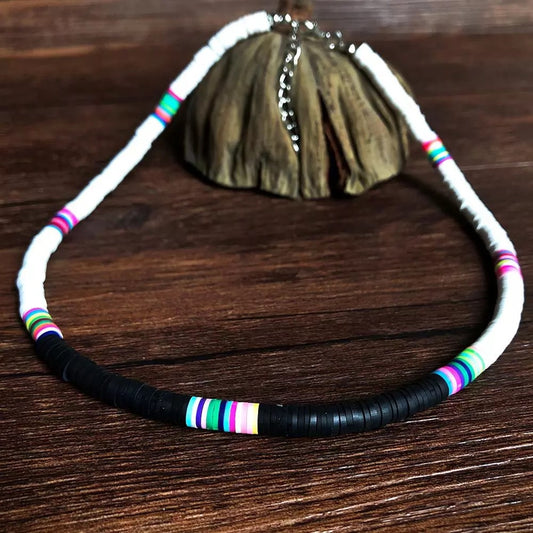 Beach Heishi Beads Necklaces
