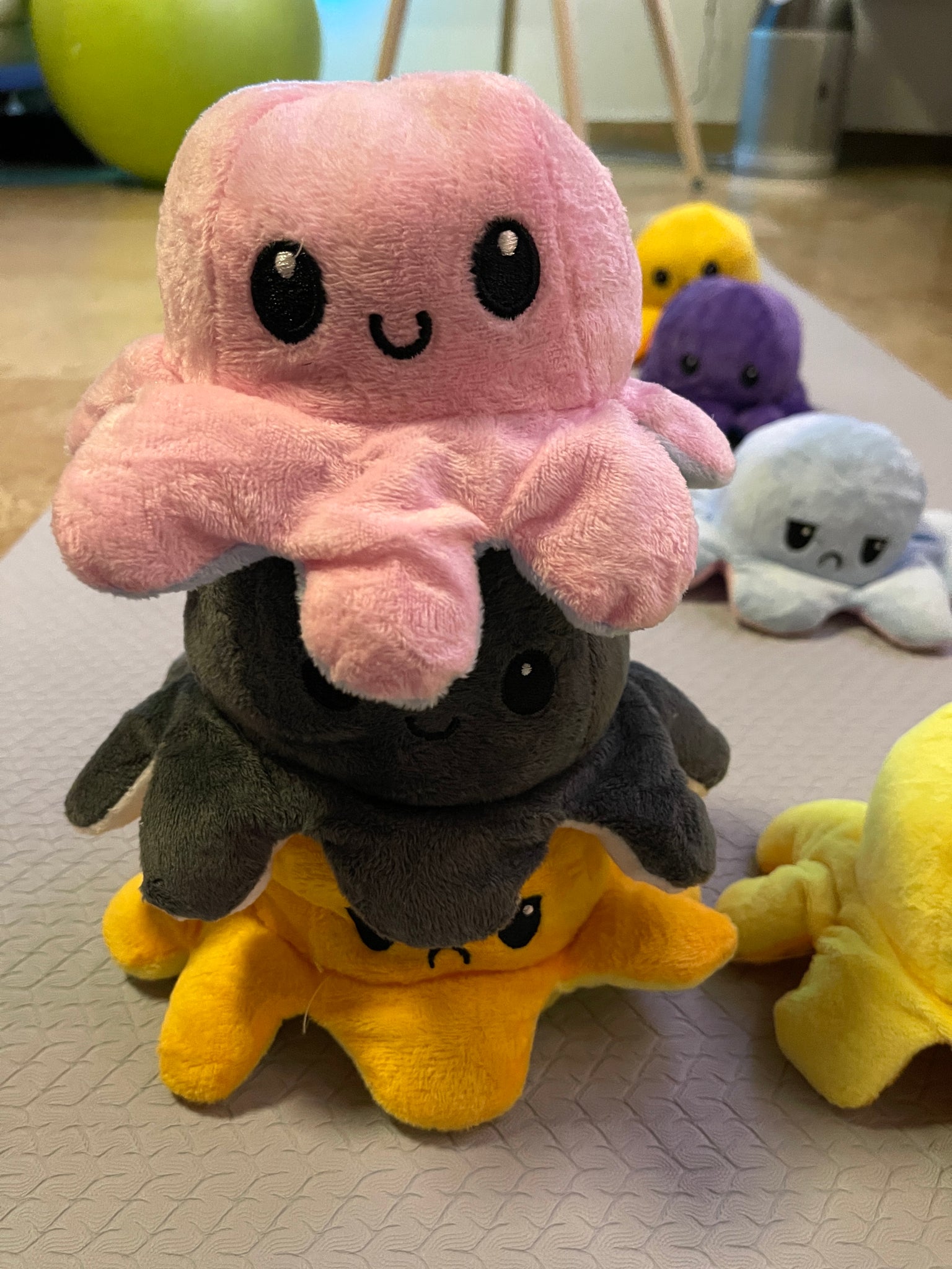 Cute Reversible Octopus Plushie