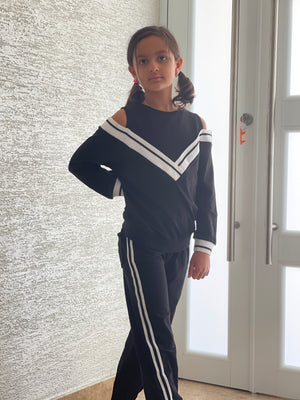 Girl jogger set - Open shoulder