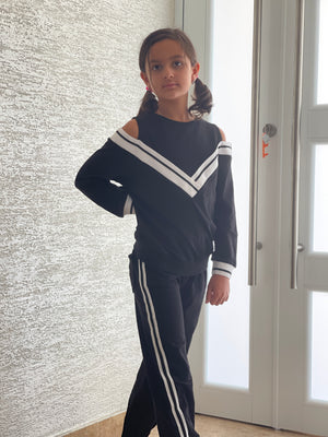 Girl jogger set - Open shoulder