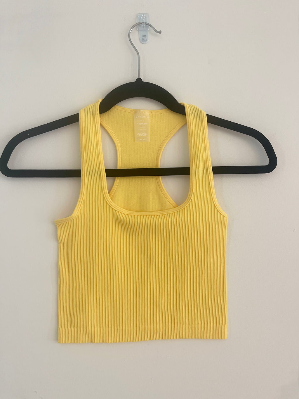 Yellow basic top