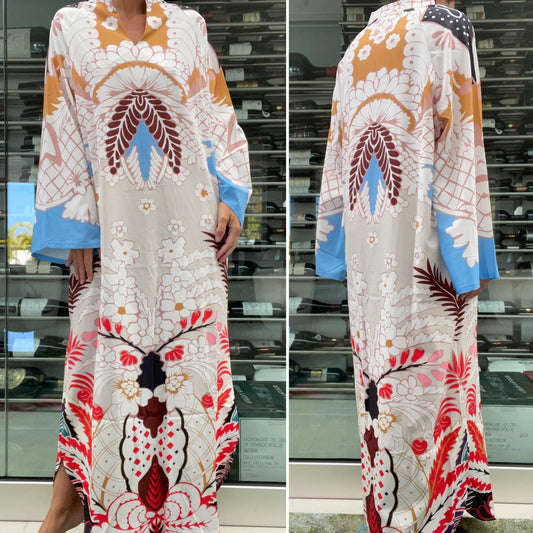 Printed caftan