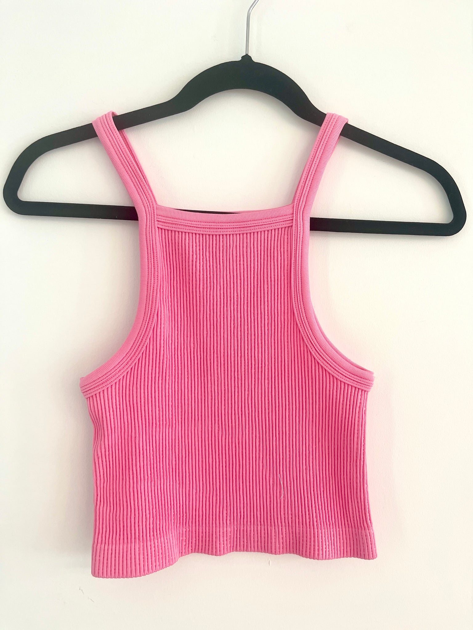 Crop top square neck with strap