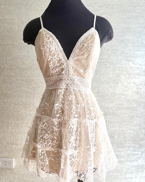 Romantic mini dress