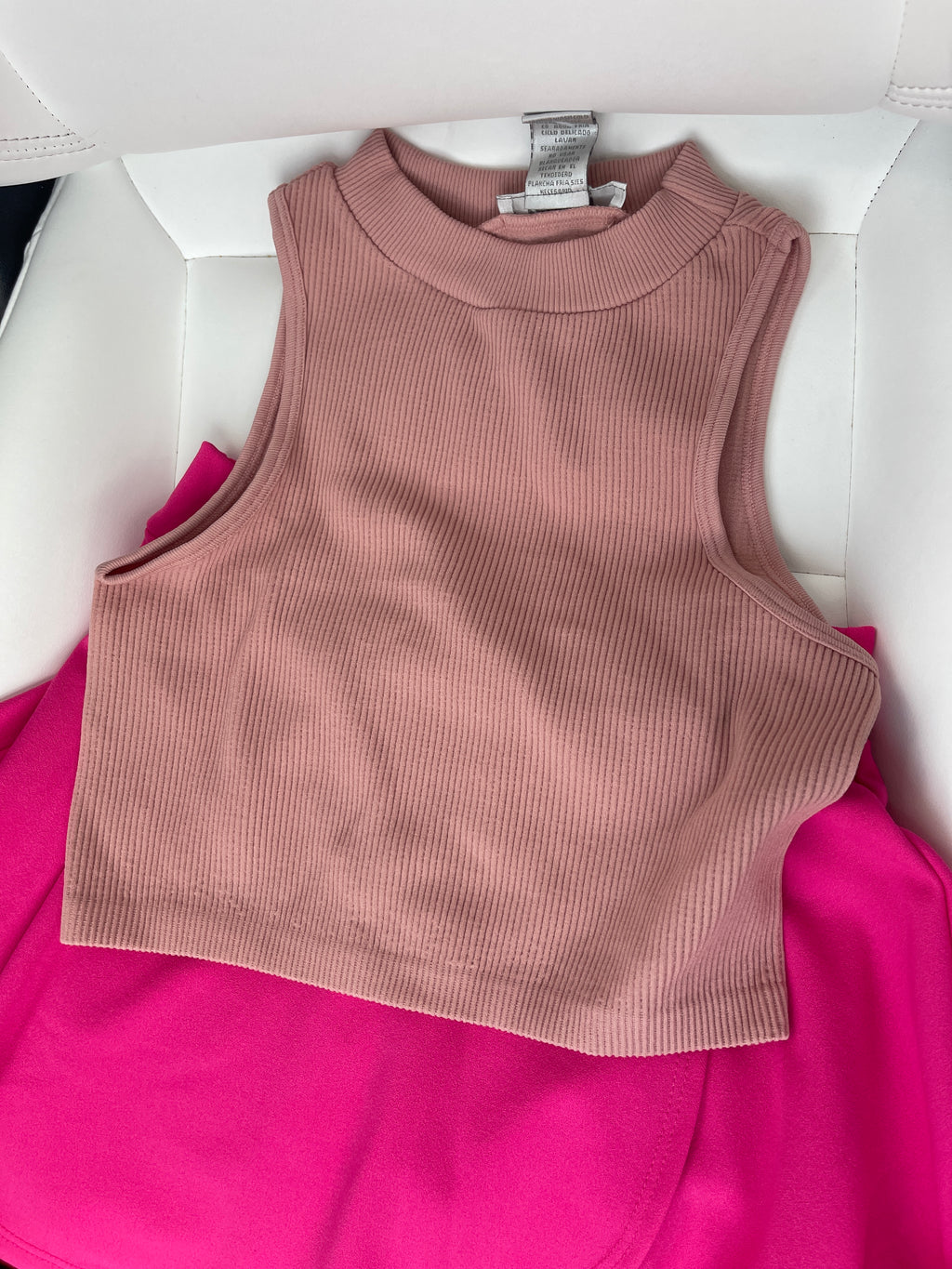 Turtle neck crop top