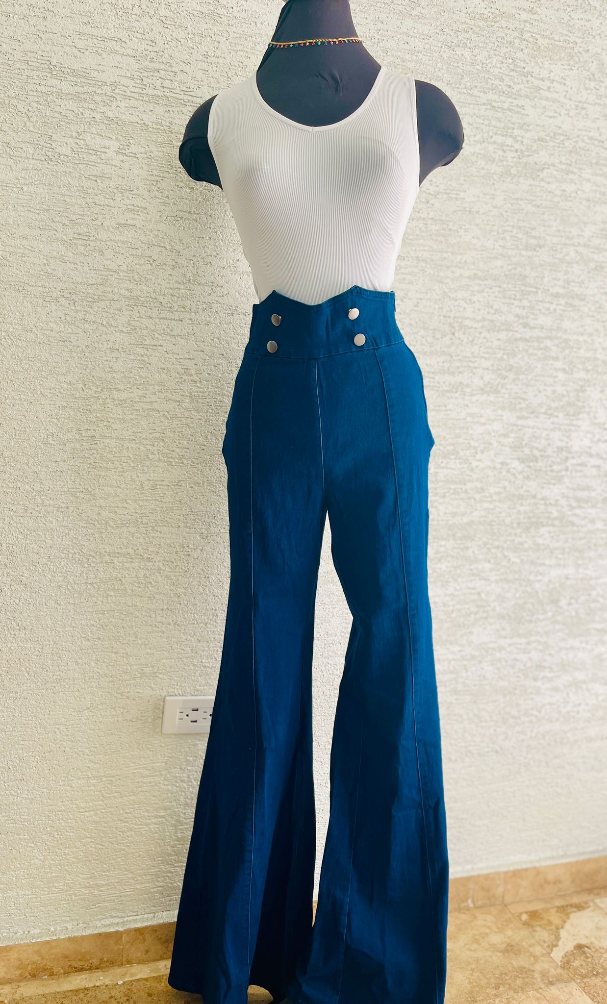 High waist flare Jean