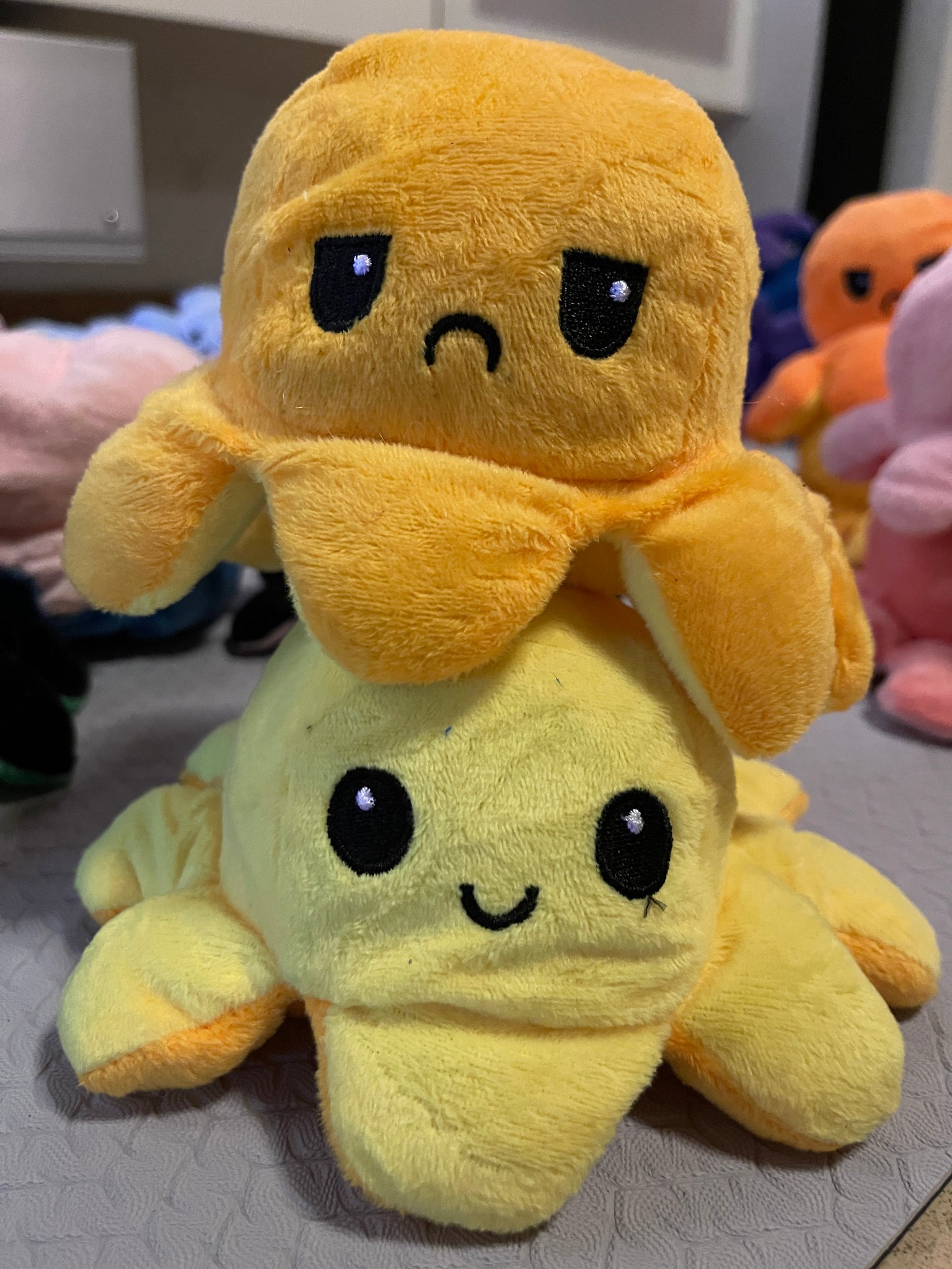 Cute Reversible Octopus Plushie