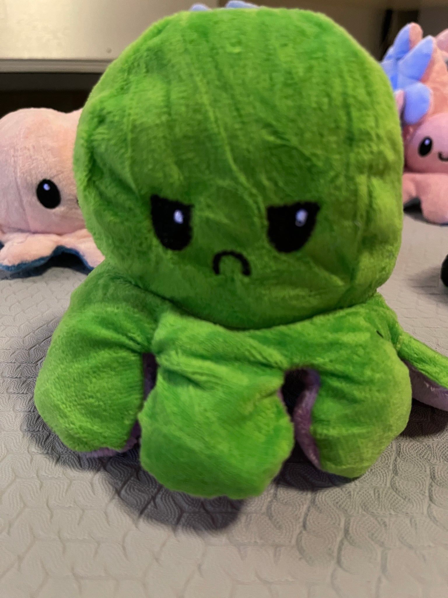 Cute Reversible Octopus Plushie