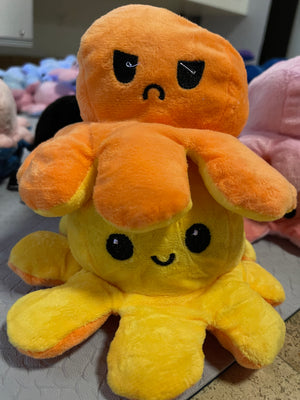 Cute Reversible Octopus Plushie