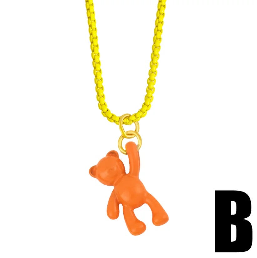 Teddy Bear necklace